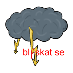 Vyjmenovan slovo blskat se